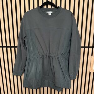 Athleta Olive Green Drawstring Pullover